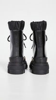 Thumbnail for your product : Ganni Track Sole Combat Boots