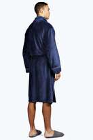 Thumbnail for your product : boohoo Chunky Fleece Robe