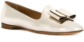 Thumbnail for your product : Ferragamo logo ballerina shoes