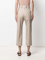 Thumbnail for your product : Sofie D'hoore Cropped High-Waisted Trousers