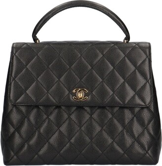 CHANEL Pre-Owned 1995 Quilted CC Vanity Bag - Farfetch