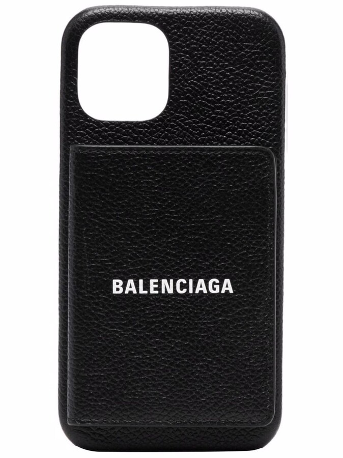 Balenciaga sticker-embellished iPhone 12 phone case - ShopStyle Tech  Accessories