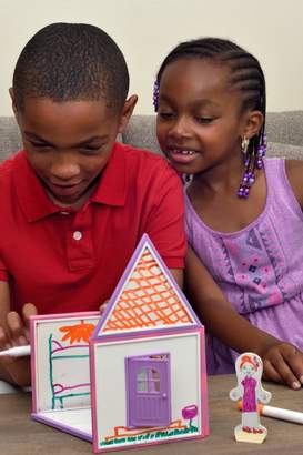Build and Imagine Build Draw Dollhouse