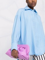 Thumbnail for your product : Sandro Puff-Sleeved Oversized Shirt