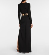 Thumbnail for your product : STAUD Delphine embellished ponte maxi dress