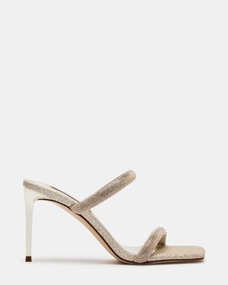 【人気】STEVE MADDEN PAULEEN CHAMPAGNE ミュール 人気】STEVE MADDEN PAULEEN CHAMPAGNE ミュール (Steve Madden