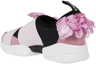 Emilio Pucci Sequin Embellished Slip-on Sneakers