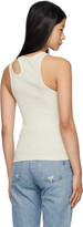 Thumbnail for your product : AGOLDE Off-White Athena Tank Top