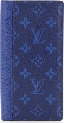 LOUIS VUITTON Blue Wallet Card Holder 2014 ORG. De POCHE DAM. COB. BLEU  N63247