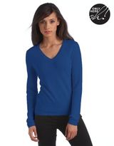 Thumbnail for your product : Lord & Taylor Fall Bold Collection Cashmere V-Neck Sweater