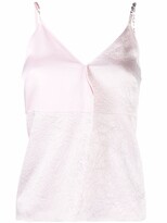 Thumbnail for your product : Givenchy Asymmetrical Strap Crinkle-Effect Top
