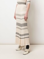 Thumbnail for your product : Proenza Schouler Zig Zag Stripe Knitted Skirt