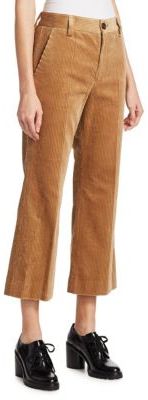 Marc Jacobs Cropped Cotton Corduroy Pants