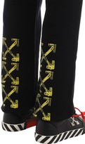Thumbnail for your product : Off-White Printed Arrows Slim Cotton Sweatpants