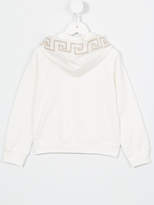 Thumbnail for your product : Versace embellished hoodie