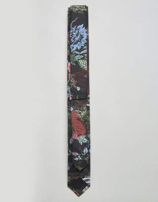 ASOS Winter Floral Tie