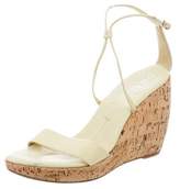 Thumbnail for your product : Prada Leather Platform Wedges