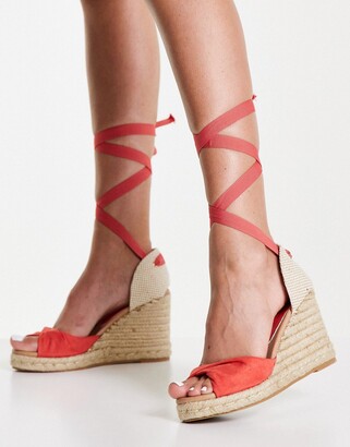 Tie Up Espadrilles | Shop the world's largest collection of fashion |  ShopStyle UK