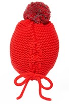 Thumbnail for your product : Tildon Laced Back Pompom Hat