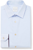 Thumbnail for your product : Paul Smith Slim-Fit Pinstriped Cotton-Poplin Shirt