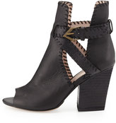 Thumbnail for your product : House Of Harlow Minnie Whipstitch Cutout Bootie