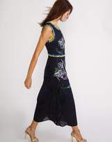 Thumbnail for your product : Cynthia Rowley Embellished Mesh Beaded Dress