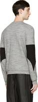 Thumbnail for your product : Public School Grey Accent Sleeves Sweatshirt