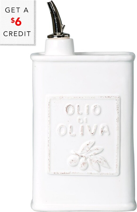 Vietri Lastra Olive Oil Can With $6 Credit