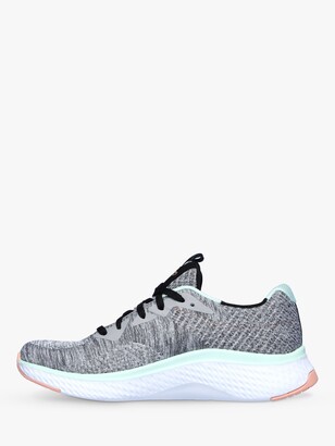 Skechers Solar Lace Up Trainers, Grey