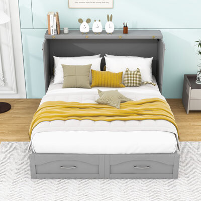 Latitude Run Faniel Murphy Storage Bed