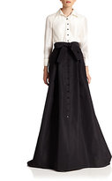 Thumbnail for your product : Carolina Herrera Night Collection Silk Taffeta Trench Gown