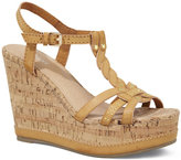 Thumbnail for your product : Express Studded Braided T-Strap Platform Sandal