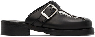 Our Legacy Black Camion Mules