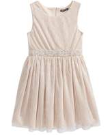 Thumbnail for your product : Sequin Hearts Embellished-Waist Party Dress, Big Girls
