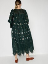 Thumbnail for your product : Vita Kin Green Jacqueline Embroidered Linen Dress