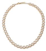 Thumbnail for your product : Adriana Orsini Pavé Crystal Circle Link Necklace