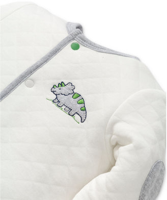 Little Me 2-Pc. Dino Fun Cotton Hat & Footed Coverall Set, Baby Boys (0-24 months)