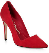 Thumbnail for your product : Alice + Olivia Dina Suede Pumps