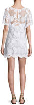 Thumbnail for your product : Miguelina Grace Crochet-Overlay Coverup Dress, Pure White