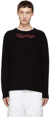 Adaptation Black Cashmere C.O.A. Crewneck Sweater