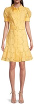 Thumbnail for your product : Rachel Parcell Belted Floral Eyelet Minidress