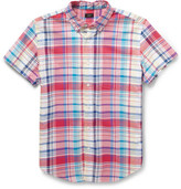 Thumbnail for your product : J.Crew Check Cotton Oxford Shirt