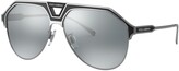 Thumbnail for your product : Dolce & Gabbana 60mm Gradient Aviator Sunglasses