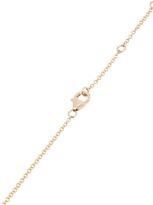 Thumbnail for your product : Yvonne Léon 9kt Diamond Oval Pendant Necklace