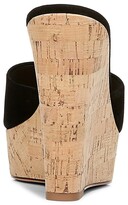 Thumbnail for your product : Veronica Beard Dali Suede & Cork Wedge Platform Sandals