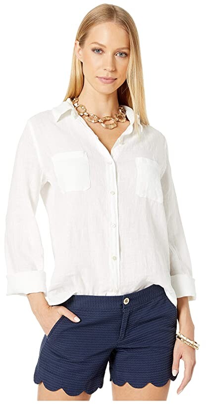Lilly Pulitzer Sea View Button Down Shopstyle