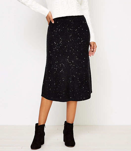 sequin skirt loft