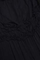 Thumbnail for your product : Love Sam Ruffle-trimmed Gathered Georgette Dress
