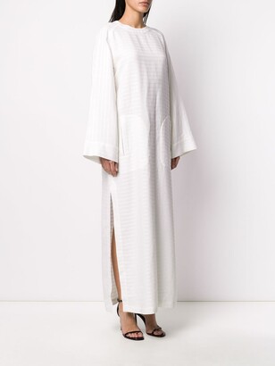 Saint Laurent Caftan-Style Long Dress