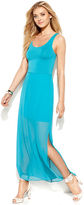 Thumbnail for your product : Vince Camuto Sleeveless Sheer Skirt Maxi Dress